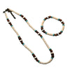 Necklace Mixed Material Wooden Beads Geometric Handmade For Men