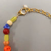 Necklace Natural Pearl Mixed Gemstone Setting Geometric Metal Electroplating Women's