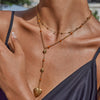 Necklace Openable Heart Photo Box Pendant Red Agate Doublelayer Bead Chain Alloy Stainless Steel Geometric Electroplating Unisex