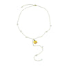 Necklace Pearl Copper Retro Flower Electroplating For Women