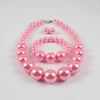 Necklace Pearl Imitation Pearl Heart Shaped Box Chain Women's