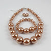 Necklace Pearl Imitation Pearl Heart Shaped Box Chain Women's