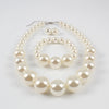 Necklace Pearl Imitation Pearl Heart Shaped Box Chain Women's