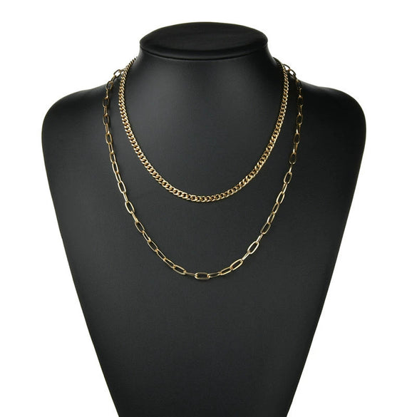 Necklace Pearl Titanium Steel Drop Shape Flower Design For Women