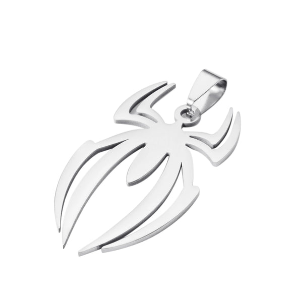 Necklace Pendant Accessories Stainless Steel Spider Electroplated