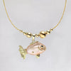 Necklace Pendant Brass Imitation Pearls Animal Zodiac Electroplating Jewelry