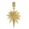 Necklace Pendant Charm Copper Goldplated Star Geometric Pattern