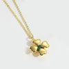 Necklace Pendant Clavicle Chain Women's Simple Geometric Copper Mixed Gemstone Setting Electroplating