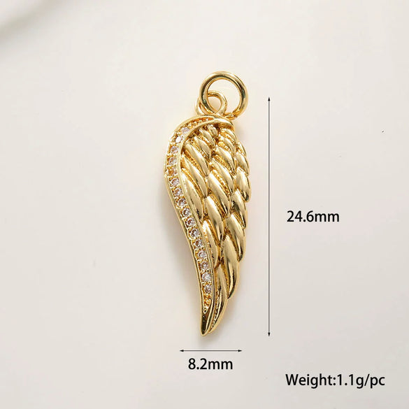 Necklace Pendant Copper Animal Zodiac Shape Electroplated Jewelry Accessories