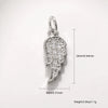 Necklace Pendant Copper Animal Zodiac Shape Electroplated Jewelry Accessories
