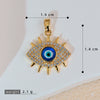 Necklace Pendant Copper Evil Eye Geometric Heart Shape Cartoon Characters Electroplating For Female