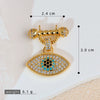 Necklace Pendant Copper Evil Eye Geometric Heart Shape Cartoon Characters Electroplating For Female