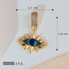 Necklace Pendant Copper Evil Eye Geometric Heart Shape Cartoon Characters Electroplating For Female