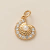 Necklace Pendant Copper Geometric Love Horseshoe Diamond Minimalist Diy Accessories For Women