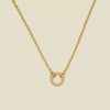 Necklace Pendant Copper Geometric Love Horseshoe Diamond Minimalist Diy Accessories For Women