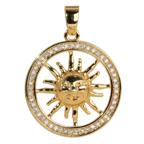 Necklace Pendant Copper Geometric Style Electroplating Twocolor Eightpointed Star