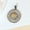 Necklace Pendant Copper Geometric Style Electroplating Twocolor Eightpointed Star
