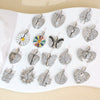 Necklace Pendant Copper Microinlaid Zircon Love Wings Electroplating Animal Zodiac Geometric Shapes Jewelry Accessories