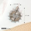 Necklace Pendant Copper Microinlaid Zircon Love Wings Electroplating Animal Zodiac Geometric Shapes Jewelry Accessories