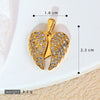 Necklace Pendant Copper Microinlaid Zircon Love Wings Electroplating Animal Zodiac Geometric Shapes Jewelry Accessories