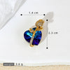 Necklace Pendant Copper Microinlay Flowers Leaves Cartoon Style