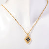 Necklace Pendant Geometric Style Titanium Steel Artificial Crystal For Women
