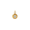 Necklace Pendant Jewelry Stainless Steel 18K Gold Inlaid White Stone Geometric Fashion Diy Handmade Accessories