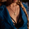 Necklace Pendant Photo Album Opening And Closing Love Copper Heart Shape Natural Style Electroplating Mixed Gemstone Inlay