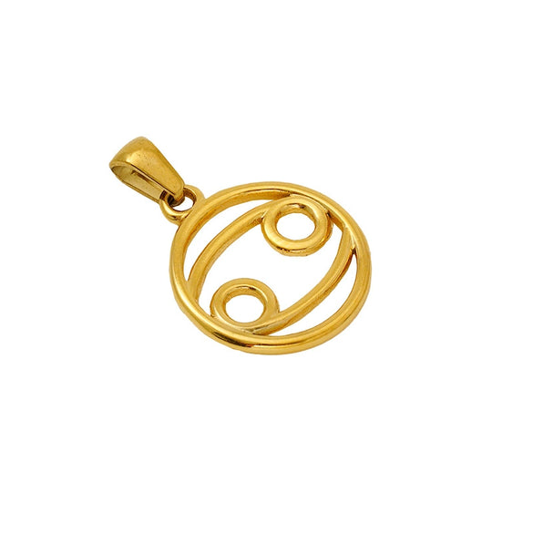 Necklace Pendant Stainless Steel Constellation Electroplating Style For Men And Women Couple
