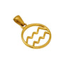 Necklace Pendant Stainless Steel Constellation Electroplating Style For Men And Women Couple
