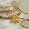 Necklace Pendant Stainless Steel Copper Geometric Medieval Style Electroplated Chain
