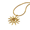 Necklace Pendant Stainless Steel Copper Geometric Medieval Style Electroplated Chain