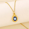 Necklace Pendant Titanium Steel Stainless Steel Water Drop Geometric Dripping Oil Style For Women