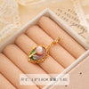 Necklace Pendant Universal Buckle Copper Electroplated Fashion Geometric Heart Flower Leaves Drop Shape Star Accessories