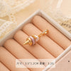 Necklace Pendant Universal Buckle Copper Electroplated Fashion Geometric Heart Flower Leaves Drop Shape Star Accessories