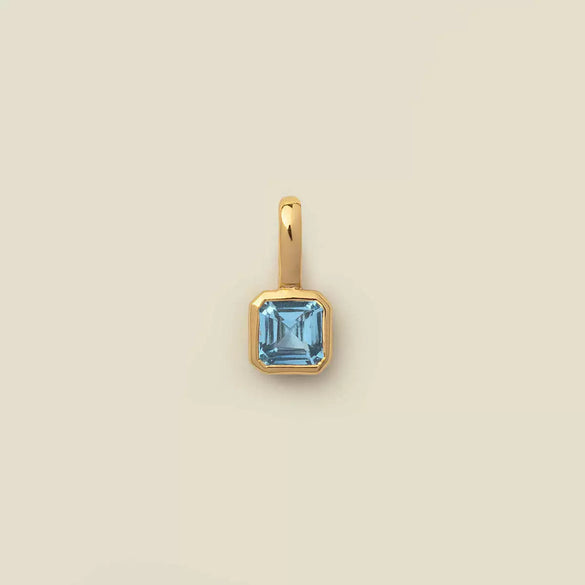 Necklace Pendant Women's Mixed Gemstone Setting Titanium Steel Geometric Style Set With Diamonds
