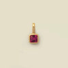 Necklace Pendant Women's Mixed Gemstone Setting Titanium Steel Geometric Style Set With Diamonds