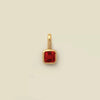 Necklace Pendant Women's Mixed Gemstone Setting Titanium Steel Geometric Style Set With Diamonds