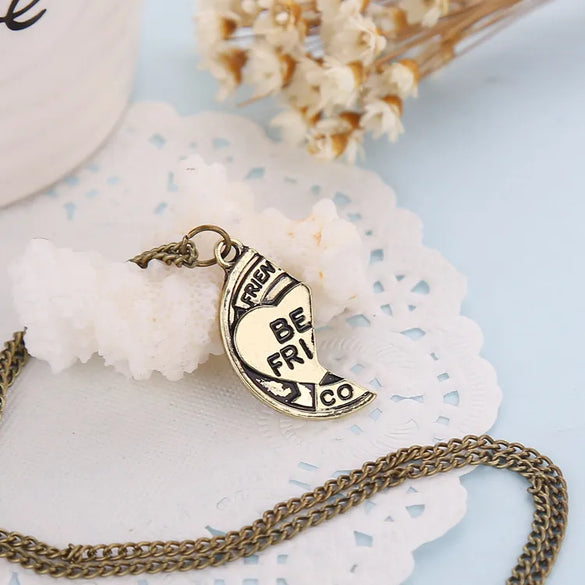 Necklace Personalized Jewelry Accessories Fashion Letters Good Friends Necklace Wholesale Gooddiy