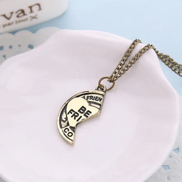 Necklace Personalized Jewelry Accessories Fashion Letters Good Friends Necklace Wholesale Gooddiy
