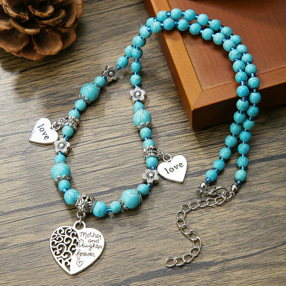 Necklace Pine Stone Alloy Geometric Handmade Punk Hip Hop Style