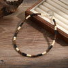 Necklace Pine Stone Alloy Geometric Handmade Punk Hip Hop Style
