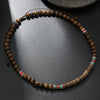 Necklace Pine Stone Alloy Geometric Handmade Punk Hip Hop Style