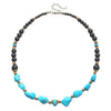 Necklace Pine Stone Alloy Geometric Handmade Punk Hip Hop Style