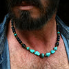 Necklace Pine Stone Alloy Geometric Handmade Punk Hip Hop Style