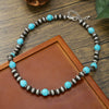 Necklace Pine Stone Alloy Geometric Handmade Punk Hip Hop Style