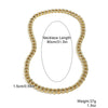 Necklace Plastic Resin Mixed Gem Inlay Geometric Diamond Twisted Chain Unisex Hip Hop Punk Style