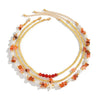 Necklace Rice Beads Handmade Geometric Starfish Pattern Women's