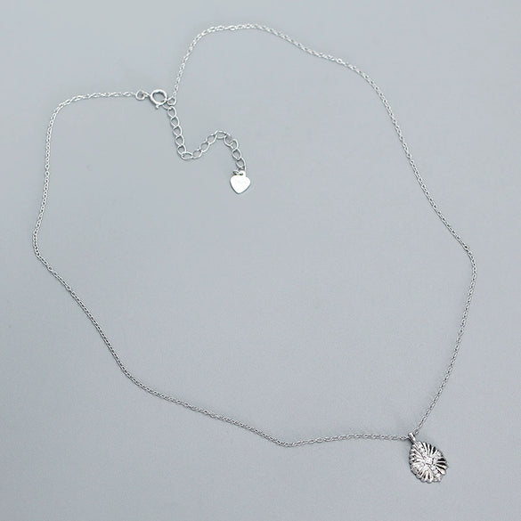 Necklace S925 Silver Drop Shape Ochain Electroplated