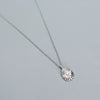 Necklace S925 Silver Drop Shape Ochain Electroplated